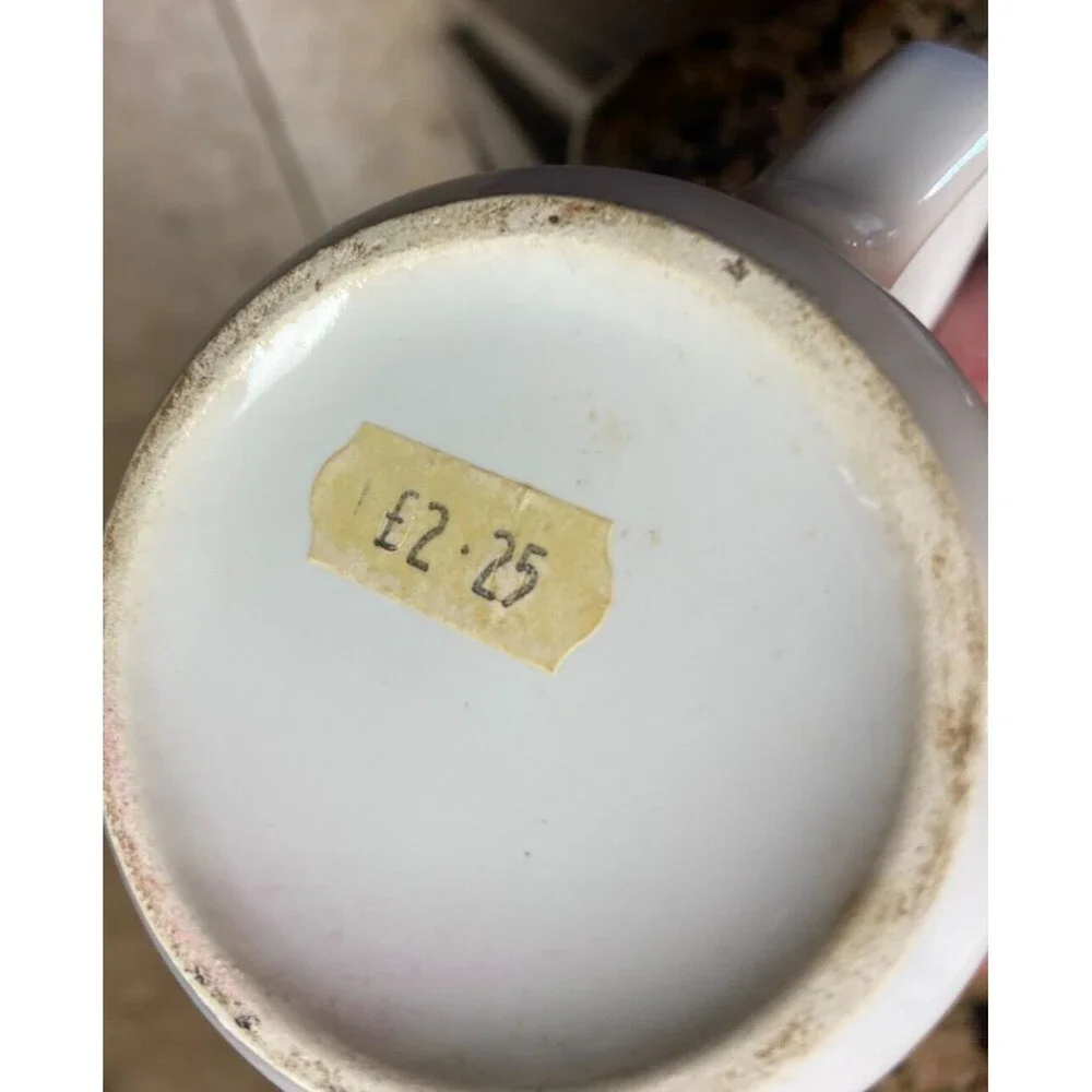 Nice Vintage I Love London British Flag London Coffee Mug Rare Minty - Picture 4 of 5